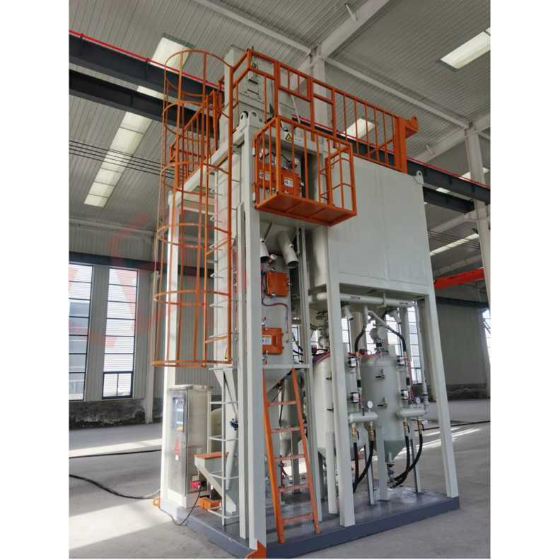 YKS-4A-8组合移动循环式喷砂机械